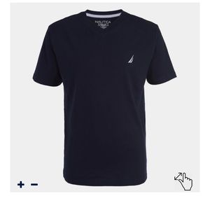 Boy’s J-Class logo V-neck Nautica shirt